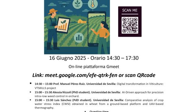 Avviso di Seminario.